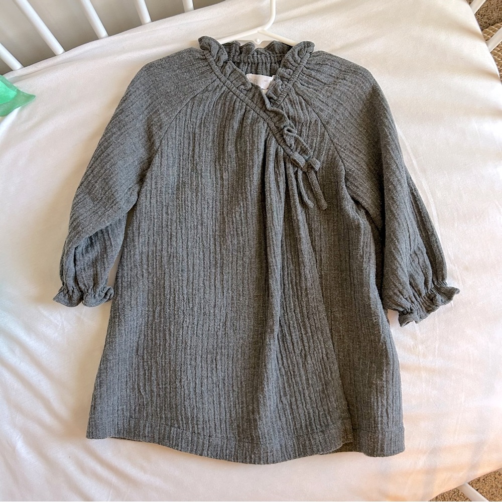 Zara Gauze Wrap Dress
